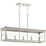 Hedgerow 5 Light Medium Linear Pendant by Progress - P400254