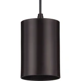 Cylinder 1 Light Outdoor Mini Pendant 9.5 Inch Tall by Progress - P500355