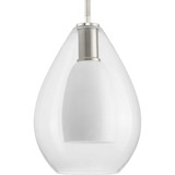 Carillon 1 Light Small Pendant by Progress - P500438