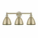 Metal Bristol 3 Light Vanity Light by Innovations - 616-3W-MB