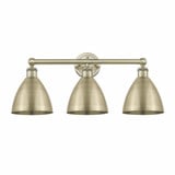 Metal Bristol 3 Light Vanity Light by Innovations - 616-3W-MB