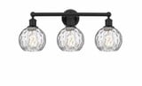 Athens Water Glass 3 Light Vanity Light 24 Inch Wide by Innovations - 616-3W-G1215-6