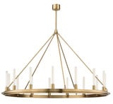 Chambers 15 Light Oversized Pendant by Hudson Valley - 2758
