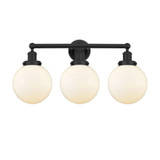 Beacon 3 Light G20 Industrial Vanity Light 24.5 Inch Wide by Innovations - 616-3W-G20-8