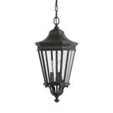Cotswold Lane 3 Light Outdoor Small Pendant by Generation - OL5411