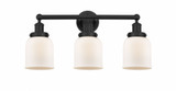 Bell 3 Light Brass Vanity Light 24.5 Inch Wide by Innovations - 616-3W-G5