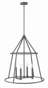 Middleton 4 Light Stem Hung Large Pendant 30 Inch Tall by Hinkley - 3774
