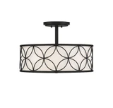 Reid 4 Light 20 Inch Wide Semi Flush Mount by Savoy House - 6-1953-4