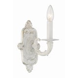 Paris Market 1 Light Candle Style Wall Sconce 9.75 Inch Wide by Crystorama - 5111