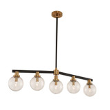 Cameo 5 Light Island Mini Pendant by Kalco - 315452