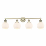 Athens 4 Light Industrial Vanity Light 33 Inch Wide by Innovations - 616-4W-A