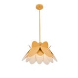 Flor 1 Light Large Pendant 17 Inch Tall by Kalco - 517055
