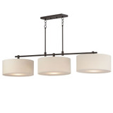 Bongo 3 Light Medium Linear Pendant by Maxim - 10017