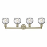 Athens Water Glass 4 Light Industrial Vanity Light by Innovations - 616-4W-AWG