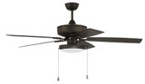 Outdoor Pro Plus 5 Blade Ceiling Fan with Light Kit 52 Inch W by Craftmade - OP119-5