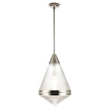 Hargreaves 1 Light Medium Pendant by Maxim - 10395PR
