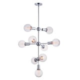 Molecule 31.5W 9 LED Large Oversized Foyer Pendant by Maxim - 11349/G40 LED