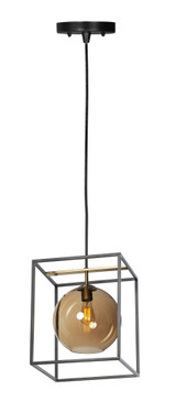 Fluid 6W 1 LED Light Medium Pendant by Maxim - 11367
