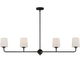 Bristol 4 Light Oversized Linear Pendant by Maxim - 12097