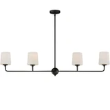 Bristol 4 Light Oversized Linear Pendant by Maxim - 12097
