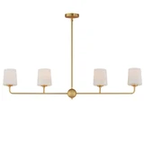 Bristol 4 Light Oversized Linear Pendant by Maxim - 12097