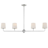 Bristol 4 Light Oversized Linear Pendant by Maxim - 12097