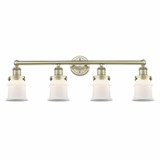 Canton 4 Light Industrial Bell Vanity Light 33.25 Inch Wide by Innovations - 616-4W-CA