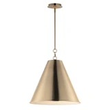 Veritas 1 Light Large Pendant by Maxim - 15164