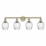 Salina 4 Light Globe Vanity Light 32 Inch Wide by Innovations - 616-4W-SA