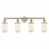 Dover 4 Light Industrial Vanity Light 33.5 Inch Wide by Innovations - 616-4W-DO
