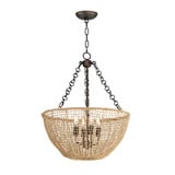 Cestino 4 Light Large Pendant 25.5 Inch Tall by Maxim - 22473