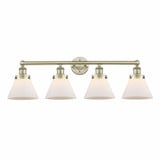 Cone 4 Light Vanity Light 34.75 Inch Wide by Innovations - 616-4W-CON