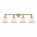 Cone 4 Light Vanity Light 34.75 Inch Wide by Innovations - 616-4W-CON