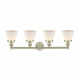 Cone 4 Light Vanity Light 33.5 Inch Wide by Innovations - 616-4W-CONE