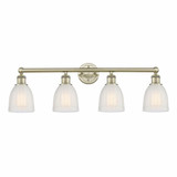 Brookfield 4 Light Vanity Light 32.75 Inch Wide by Innovations - 616-4W-BR