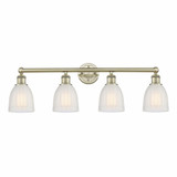 Brookfield 4 Light Vanity Light 32.75 Inch Wide by Innovations - 616-4W-BR