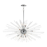 Polaris 16 Light Oversized Pendant 40 Inch Wide by Maxim - 28668CL