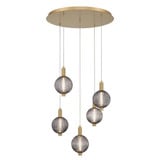 Palmas 5 Light Medium Chandelier by Eurofase - 47208
