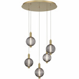 Palmas 5 Light Medium Chandelier by Eurofase - 47208