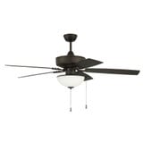 Outdoor Pro Plus 5 Blade Ceiling Fan with Light Kit 52 Inches by Craftmade - OP211-5