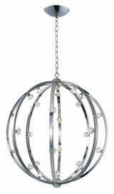 Equinox 28 Light Oversized Pendant by Maxim - 39108BC