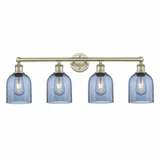 Bella 4 Light Industrial Vanity Light 32.5 Inch Wide by Innovations - 616-4W-G558-6