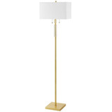 Fernanda 2 Light Floor Lamp In Modern Style 60 x 15 Inches by Dainolite - DM231F