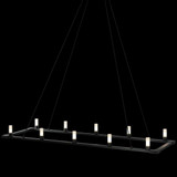 Cascadian 10 Light Small Chandelier by Matteo - C75210