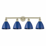 Plymouth Dome 4 Light Industrial Vanity Light by Innovations - 616-4W-PD