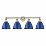Plymouth Dome 4 Light Industrial Vanity Light by Innovations - 616-4W-PD
