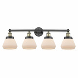Fulton 4 Light Modern Vanity Light 33.5 Inch Wide by Innovations - 616-4W-G17