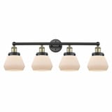 Fulton 4 Light Modern Vanity Light 33.5 Inch Wide by Innovations - 616-4W-G17