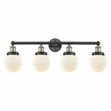 Beacon 4 Light Modern Vanity Light 33.5 Inch Wide by Innovations - 616-4W-G20-6
