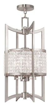 Grammercy 4 Light Medium Pendant 24 Inch Tall by Livex - 50566